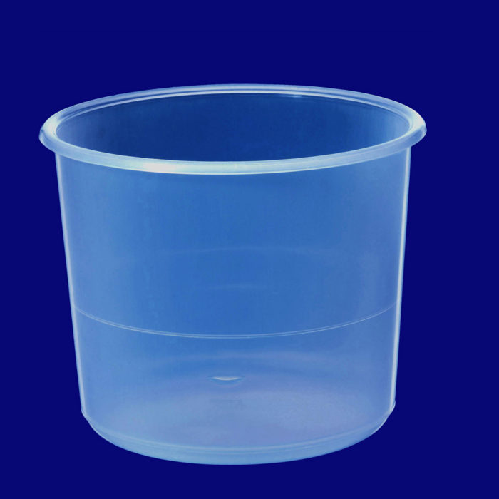 Skål 1 Liter PP transparenta