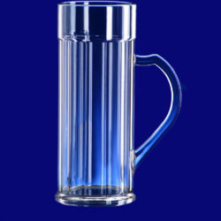 Plastový vratný džbán na pivo l SAN s uchem